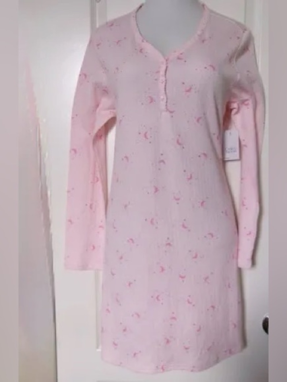 Croft & Barrow, Large, NWOT, Light Pink Nightshirt